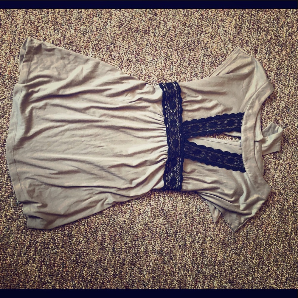 Charlotte Russe Dressy Top / Size Large